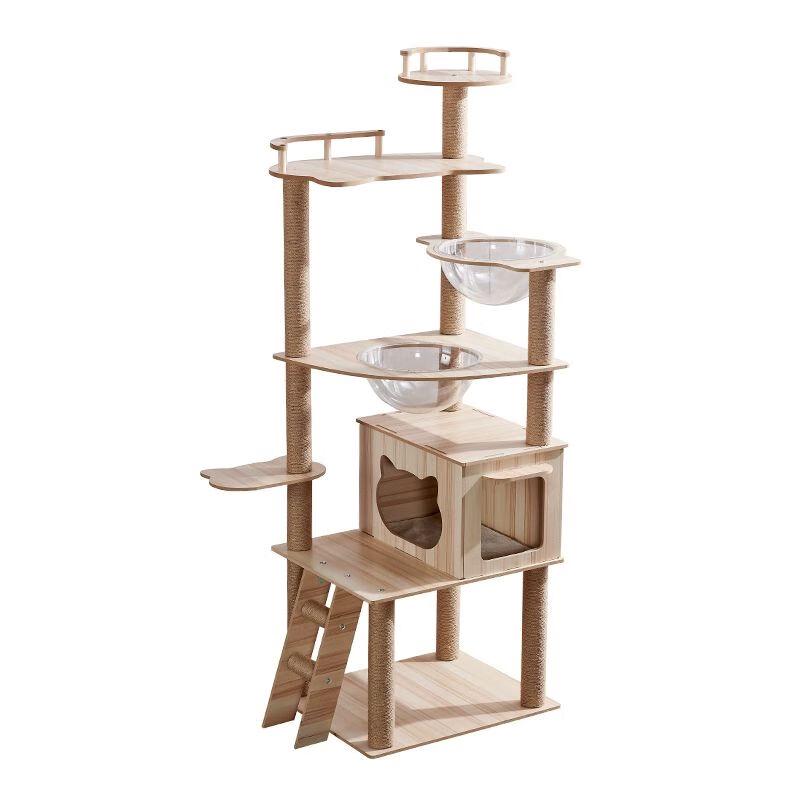 Cat Tree Condo with Space Capsule
