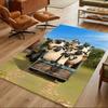 Shaun Sheep Washable Door Mat Durable Anti-slip Backing Non-slip Bottom Pet-friendly Living Room Elegant Luxury Rug Holiday Home Gift