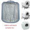 Cats Litter Pans Tray for Older Cats Plastic Small Smooth Surfaces Not Odor Safe for Kittens Easy Cleaning