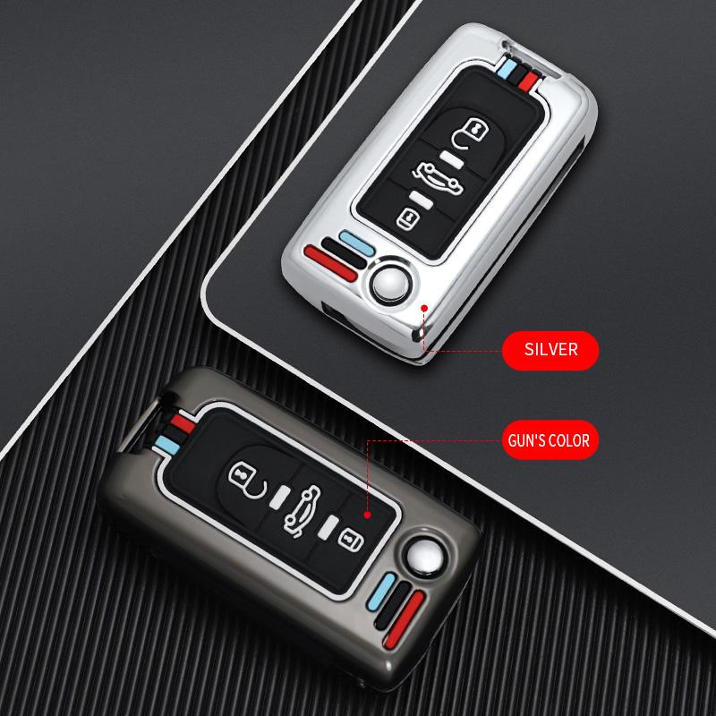 2 3-Tasten Auto Schlüsselhülle Abdeckung Halter Schale für Peugeot 308 207 307 3008 5008 Fob für Citroen C2 C3 C4 C8 Schlüssel Zubehör