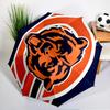 Chicago Bears Logo Umbrella - Automatic Open/Close, Compact 8-Rib Lightweight Umbrella Essential for outdoorPicnic Accessory Fan Gifts