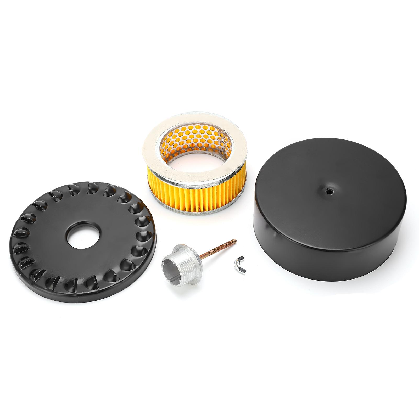 

Air Compressor Silencer Filter Intake G1 Thread Iron Shell Noise Reduction Accessories