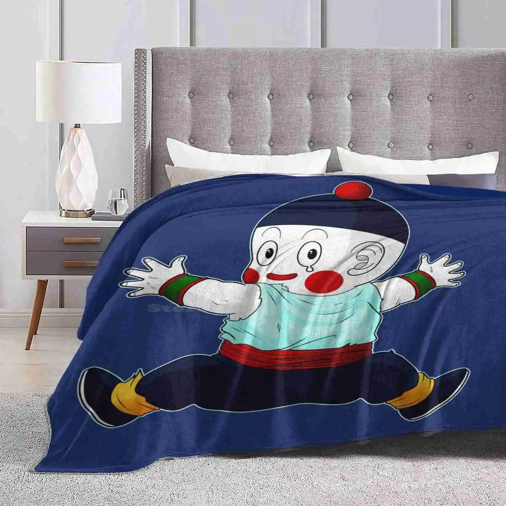 Goodbye Tien New Print Novelty Fashion Soft Warm Blanket Tien Shin Han Chiaotzu Explosion