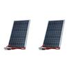 ABUO-2X 12V Solar Panel Kit Complete 30W Power Portable Outdoor Rechargeable Solar Cell Generator For Home