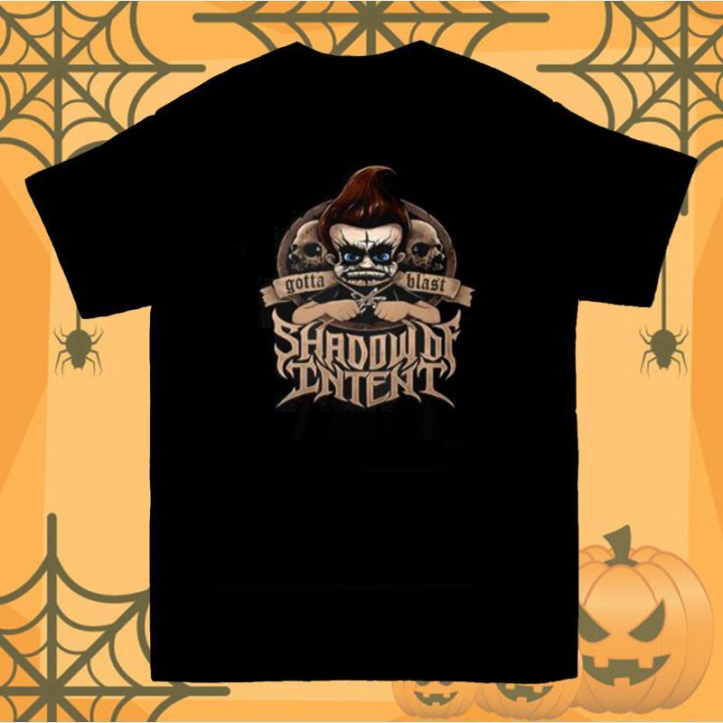 Shadow Of Intent Band Black Cotton Full Size T Shirt For Friend