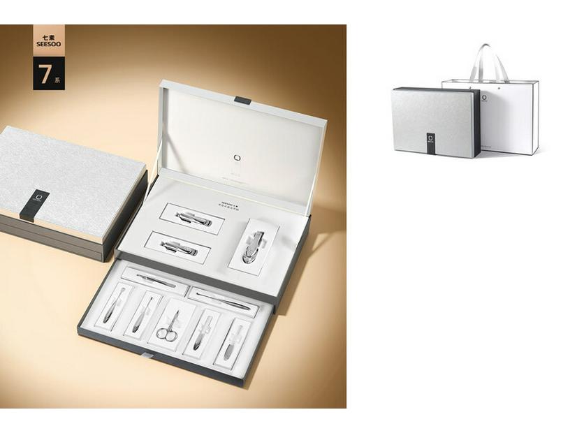 SEESOO Luxury 10-Piece Manicure Set