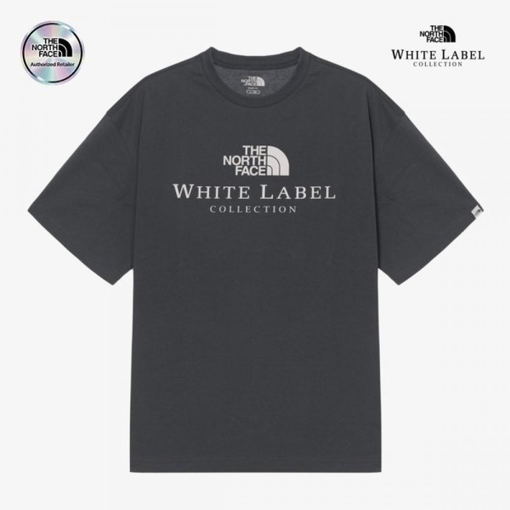 The North Face Men White Label Signature Short Sleeve Round Tee Chg 90