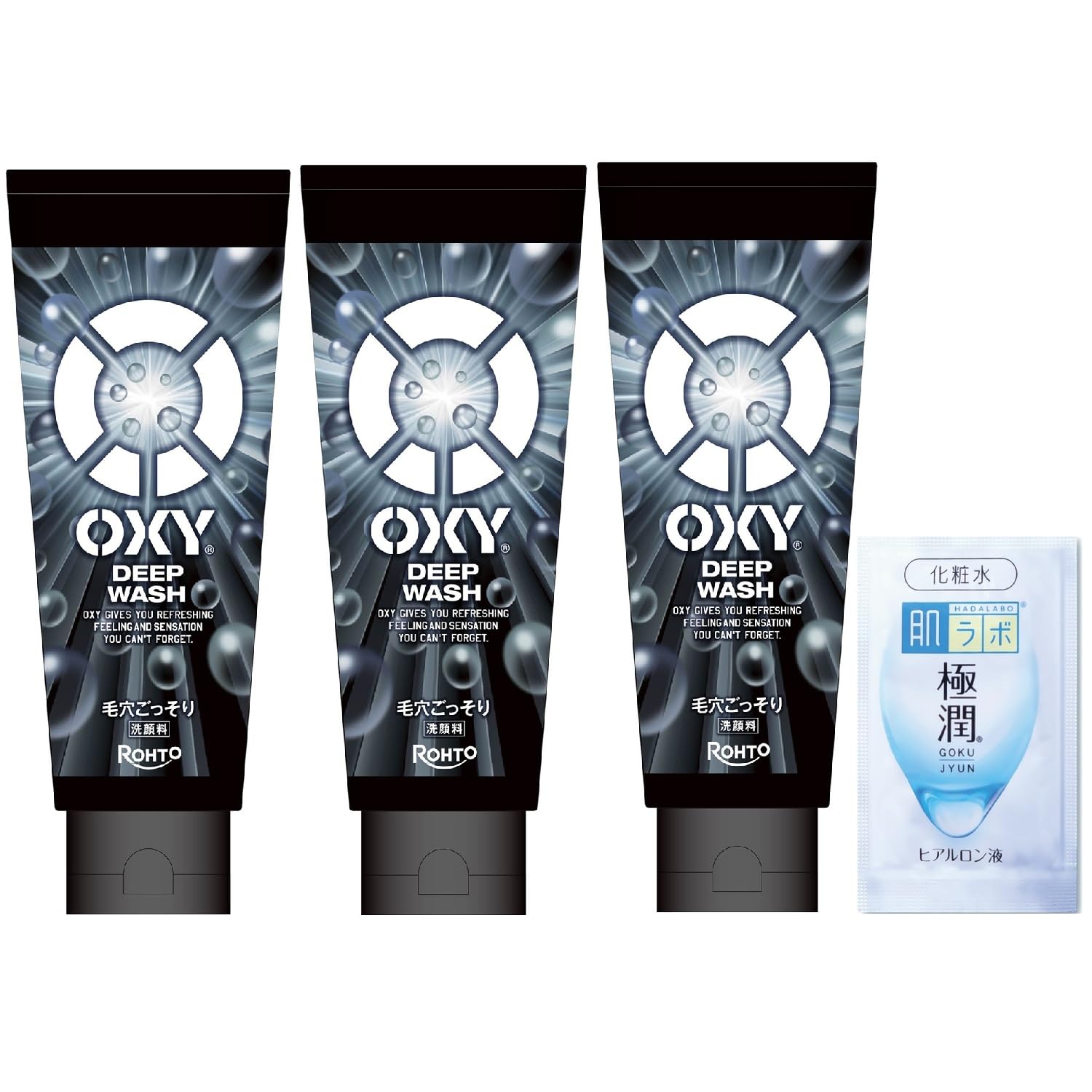 Oxy Deep Wash Большой объем с саше Gokujun 3 шт.