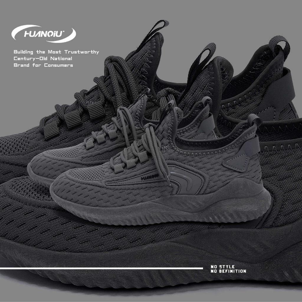 Global Coconut Shoes Men's ZHQ1268 Summer Fly-woven Mesh Men's Shoes Breathable and Versatile Sports Soft-soled Casual Shoes