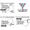 East field Universal Universal Oval Muffler Cutter for Exterior Vehicles, Titanium Blue (L), Adjustable