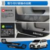 GOODGOODCAR Compatible with the New Sienta from August 2022 Through August 2025 Carbon Fiber Pattern Interior Protector for Toyota Scratch Stain and
