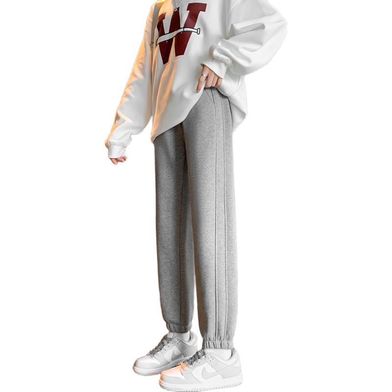 TonLion 2024 Women's Tapered Casual Side-Panel Sweatpants