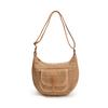 Vintage Straw Woven Bag Women's Summer Seaside Vacation Beach  Shoulder Messenger Bag Underarm Saddle Woven Big Bag