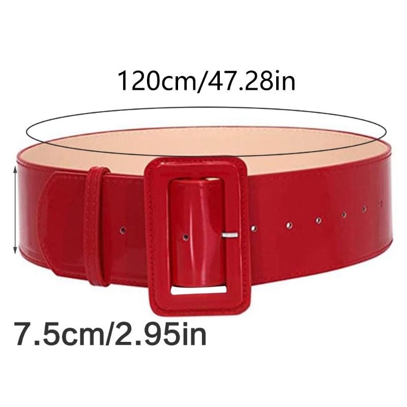 Large Ceinture Élastique Décorative Corset pour Femmes Ajustable Tissu Amincissant pour Tenue Pull Robe
