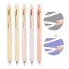 5Pieces Retractable Gel Pen 0.5mm Erasable Gel Pen Quick Drying Write Smoothly for Student Adult Noting Journaling