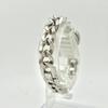 Used [New Battery] SEIKO Seiko Ladies Watch Silver Kihei Chain Bracelet Square 2C21-5510 500067