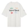 Move Sports [Number Collaboration] S.F.TECH 2FACE Authentic Short Sleeve Shirt ST5FHTD3MB_WH00_L