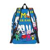 Simon Super Rabbit Backpack for Men Women Fashion Student Business Daypack  College Canvas Bags Lightweight