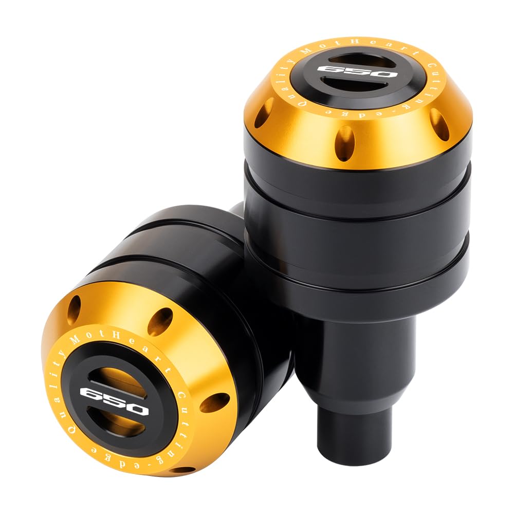 MotHeart Bike Frame Slider Compatible with CB 650R 2019-2025 Fall золотой