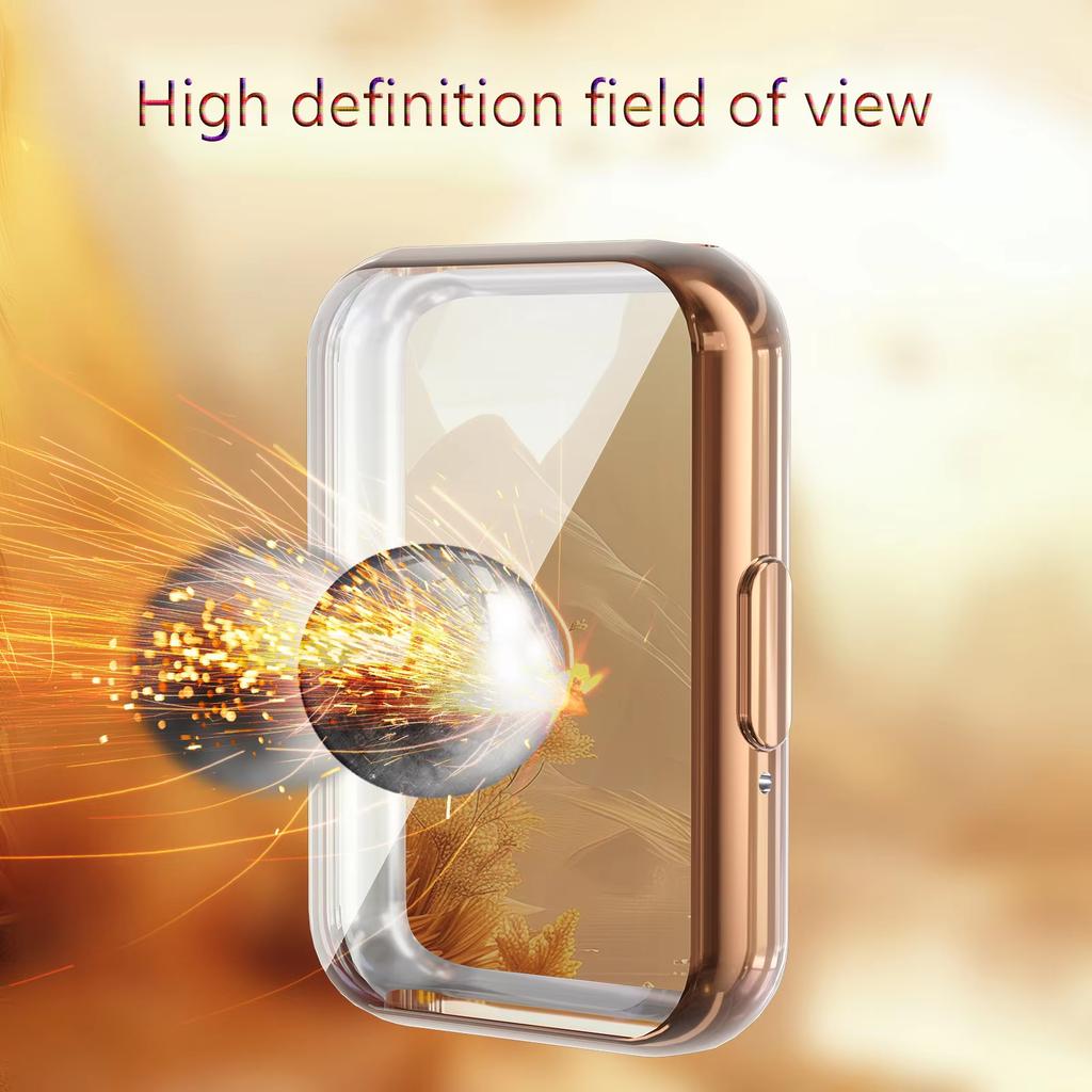 Screen Protector For Samsung Galaxy Fit 3 Case Soft TPU Bumper Shell Smart Watch All-around Protective Galaxy Fit3 Accessories