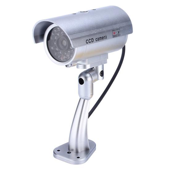Fake Security Camera Anti-theft Angle Adjustable Universal Wireless Dummy Simulation CCTV Surveillance Camera for Home