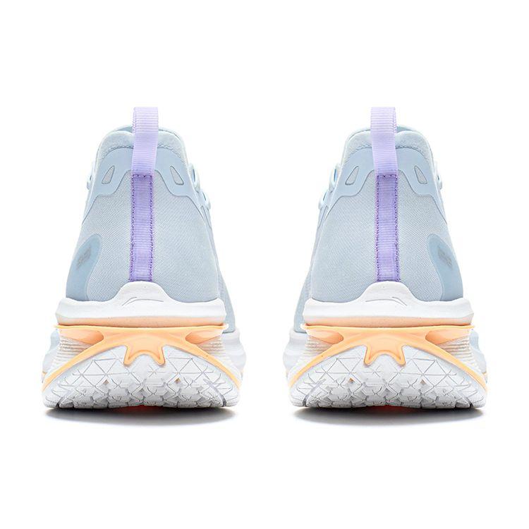 Li Ning Wushi 5S 3.0 Protiskluzové Odolné Prodyšné Nízké Běžecké Boty Pánské Tenisky Modrá Oranžová ARST001-3