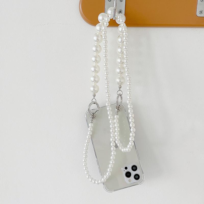 Etui na telefon komórkowy iPhone 15, ukośna bransoletka z pereł 14Promax Apple 16 etui ochronne 13