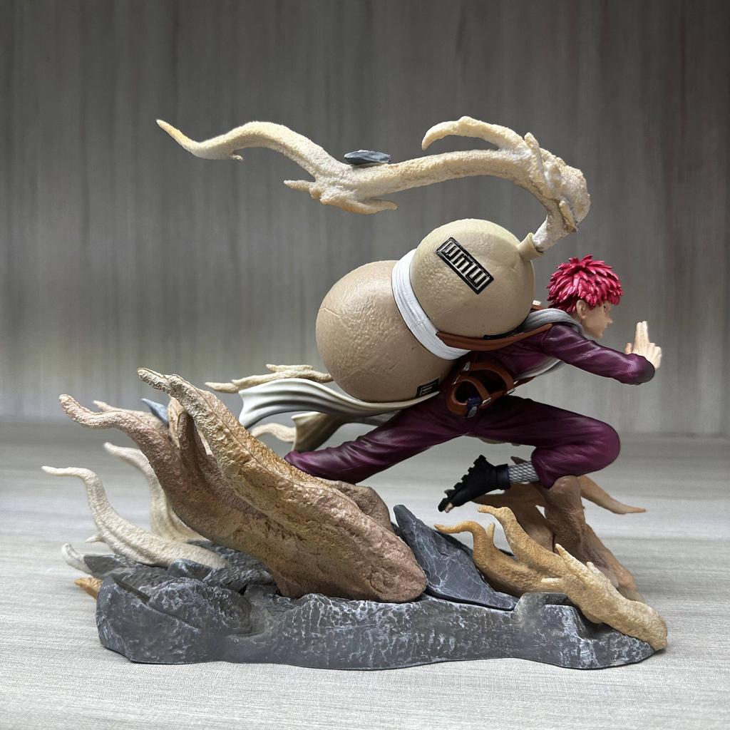 18Cm Naruto Gaara Figure Kimimaro Action Figures Pvc Doll Statue Collection Desk Decoration Model Toy Kids Birthday Gifts