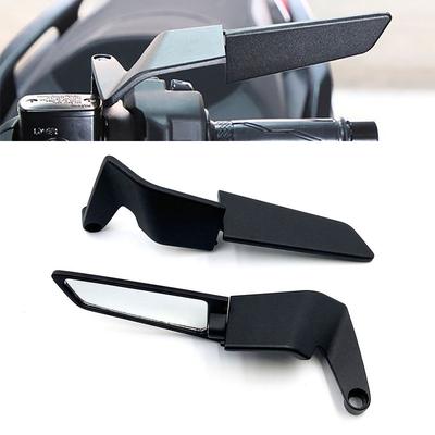 Motorcycle Accessories Mirrors Stealth Winglets Mirror To Rotate Adjustable Mirrors For YAMAHA MT 03 07 09 R1 R3 R7 XMAX KTM BMW
