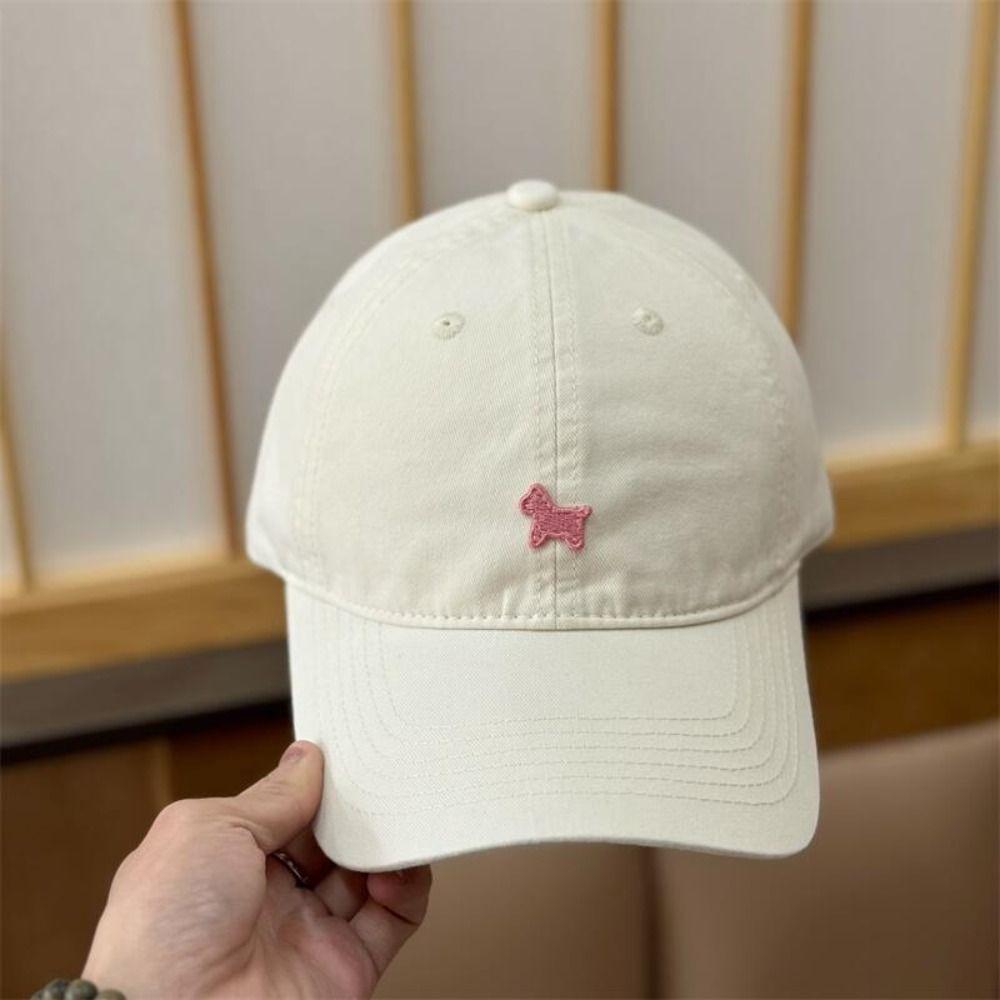 Horse Pony Embroidered Baseball Cap Sunscreen Cotton Baseball Cap Cartoon Baseball Hat  Summer