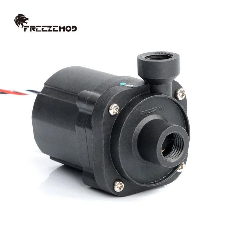 FREEZEMOD computer water cooling brushless DC water pump with speed line damping ceramic shaft core. PU-SC600