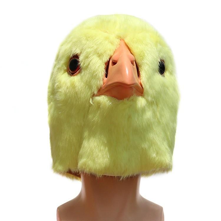 Chick Character Animal Latex Mask For Halloween Events And Costume Creative