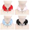 Animes Cosplays Choker Plüsch Kreuze Choker Halsband Engelsflügel Choker Halskette