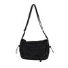 Denim Crossbody Bag Women's Underarm Bag Multi-Pocket Shoulder Bag