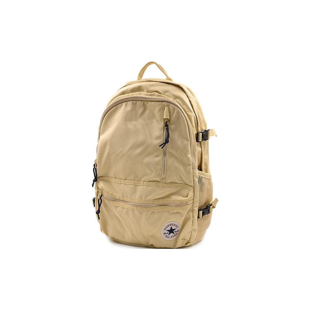 Converse Polyester Backpack Unisex Sesame Yellow (Unisex) Backpacks 10021138 A11