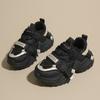 Women'S Platforms Ladies Casual Sports Shoes Chunky Sneakers Breathable Mesh Sports Woman Fashion Lace Up Thick Sole Casual Shoe