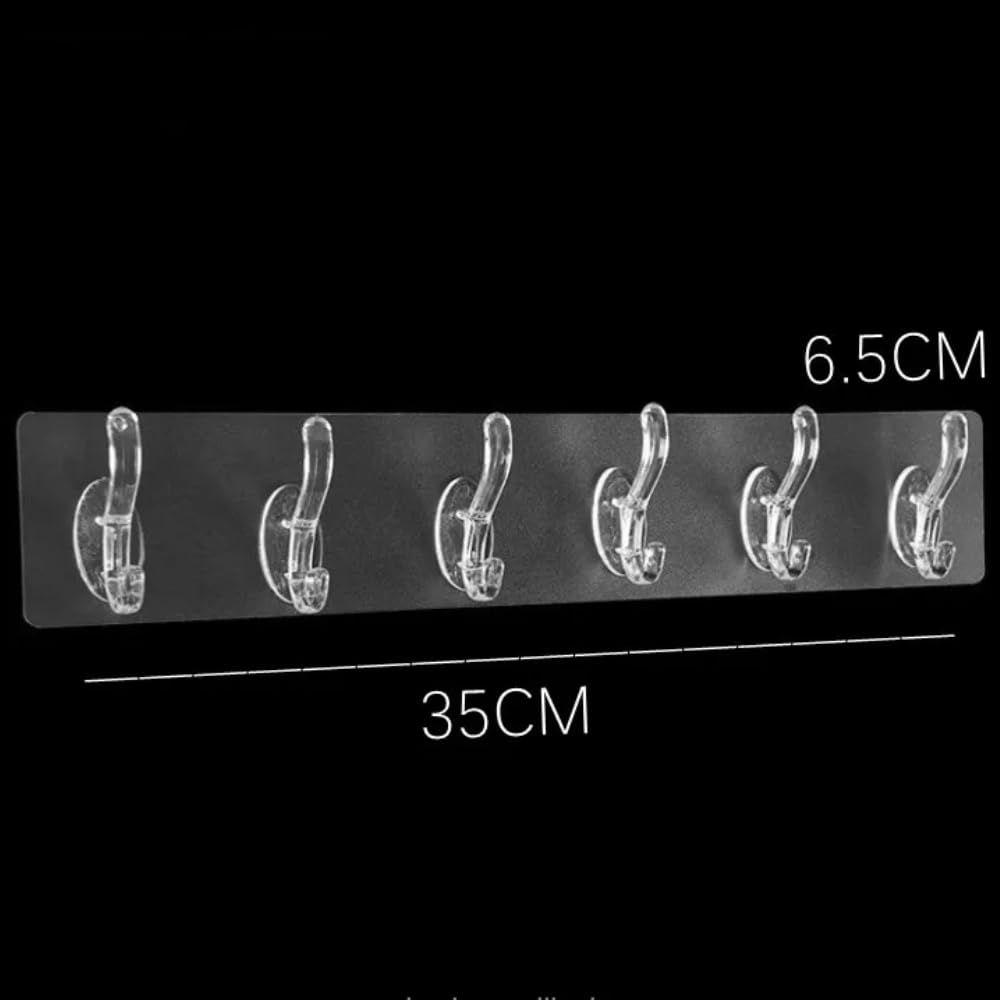 Wandhaken zum Aufhängen von Kleidung Zuhause Küche Büro Badezimmer Schlafzimmer Tür, 2er-Pack Selbstklebende Starke Haken