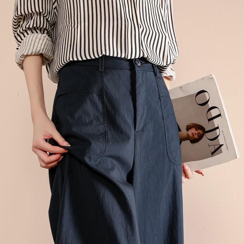 Demana Women s Breathable Loose Wide-Leg Ankle Pants