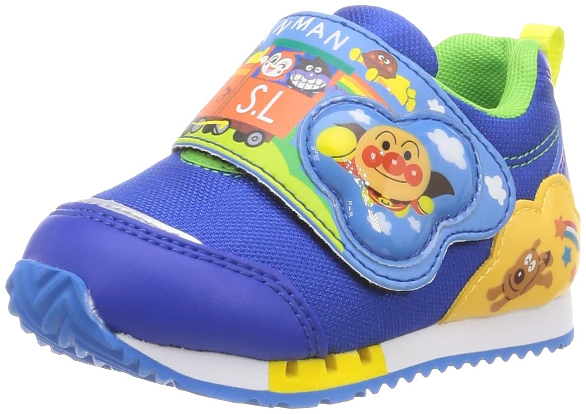 

Athletic 14cm AP 2E [Anpanman] Sneakers, Shoes, Magic, Boys, Girls, - 18cm, Kids, C165, Blue, 17.0 cm, синий