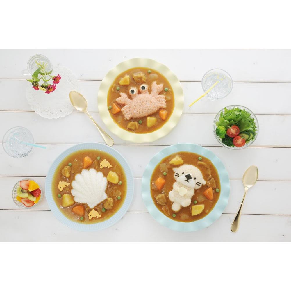 Arnest Deco Curry Rice Mold - Ocean Theme (My Form Sea Friends) - Popular Brand A-76780