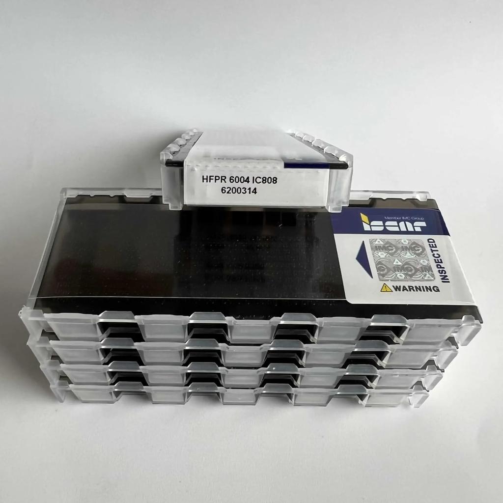 ISCAR / HFPR6004 IC808 /Industrial indexable Carbide Inserts 10 PCS