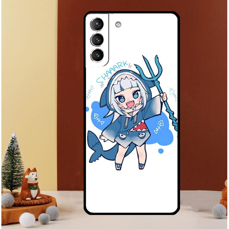 Gawr Gura Hololive Anime Case For Samsung Galaxy S26 S25 Ultra S23 S20 FE S21 S22 S24 Plus S10 S25 FE Cover Funda