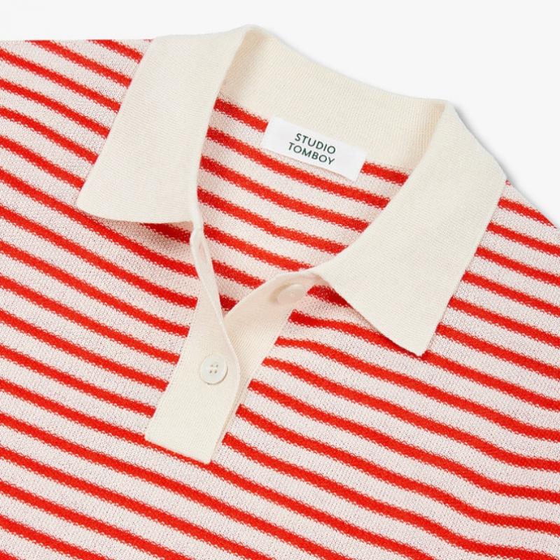 Studio Tomboy Stripe Collar Pullover 9176352971