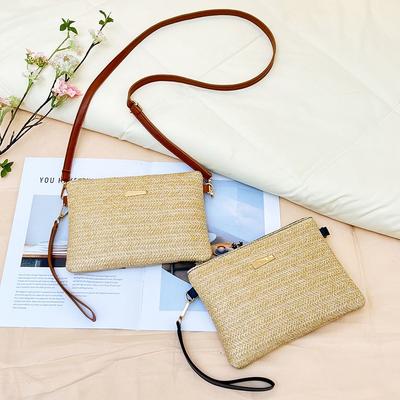 Handbag Ladies Woven Messenger Women's Bag Fashion Straw Woven Women's Bag