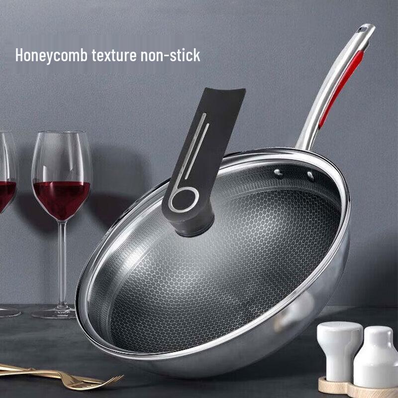 Kambach 304 Stainless Steel Non-Stick Wok