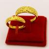 Vietnam Gold Plated Meteor Shower Couple Rings: Starry Sky Fashion Finger Rings