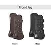 2/4PCS Front Hind Leg Boots Adjustable Horse Leg Boots Equine Front Hind Leg Guard Equestrian Tendon Protection Horse Hock Brace