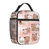 Bubu Dudu Panda Bears Cartoon Insulated Lunch Bag Men Women Collection Cute Food Bag Leakproof Cooler Thermal Bento Box For Work