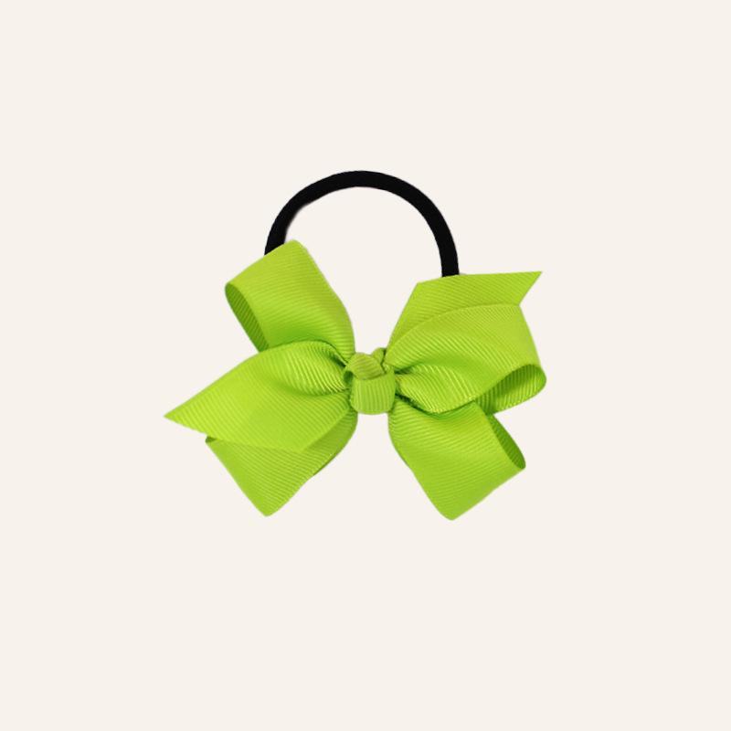 20-Pack Children's Grosgrain Ribbon Hair Ties: Cute Bubble Flowers, Accessories for Girls