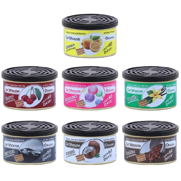 Car Scented Aromatherapies Cans Long Service Coffee Fragrances Adjustable Scent Intensity for a freshs Driving Environment